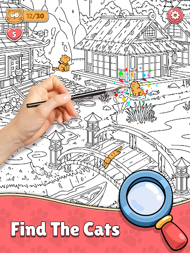 Find The Cat - Spot It! Screenshot 7