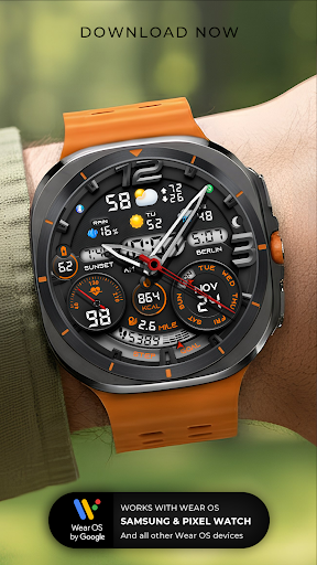 PER32 Ultra Hybrid Watch Face Screenshot 12
