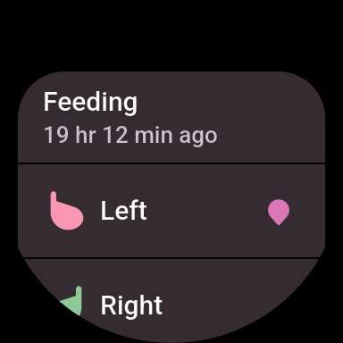 Breastfeeding tracker Pump log Screenshot 4