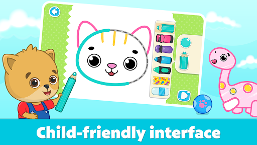 Coloring for Kids: Drawing 2-6 Screenshot 24