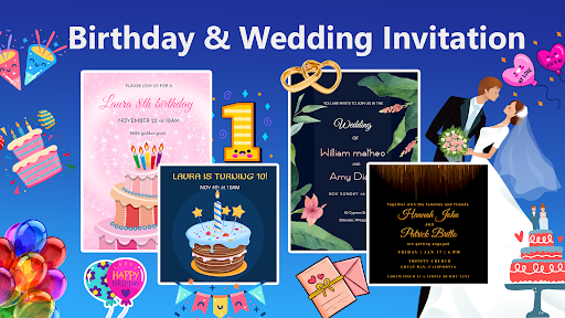 Invitation card Maker, Design Screenshot 8