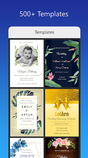 Invitation card Maker, Design Screenshot 5