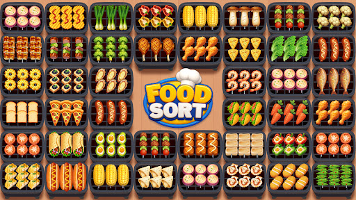 Grill Match - Food Sort Puzzle Screenshot 2
