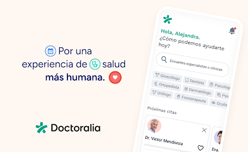 Doctoralia: pide citas médicas Screenshot 1