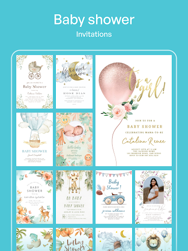 Invitation Maker: Cards & RSVP Screenshot 24