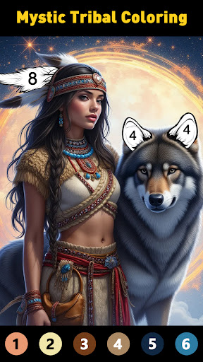 Tribal Art Coloring Book Screenshot 12
