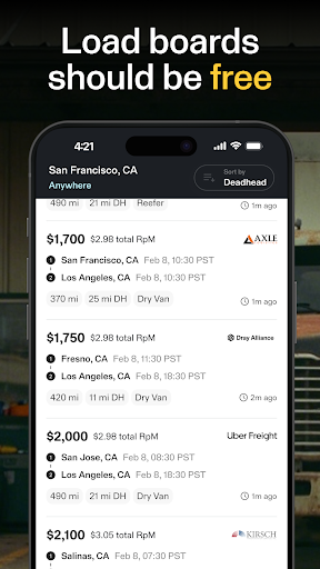 TruckSmarter Free Load Board Screenshot 6