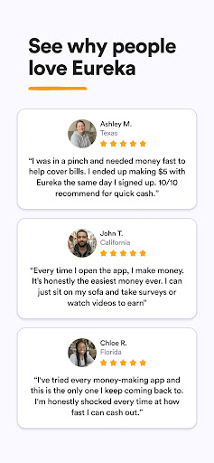 Eureka: Earn money for surveys Screenshot 8