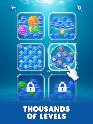 Bubble Word Jam Screenshot 2