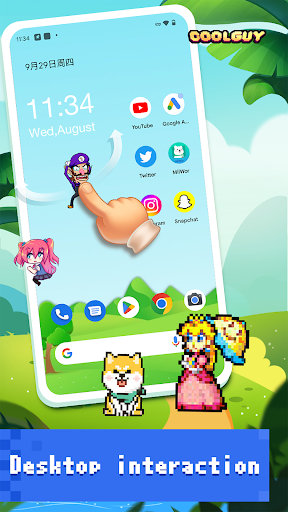 Anime Shimeji Screen Pets Screenshot 7