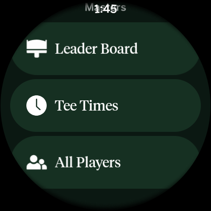 The Masters Golf Tournament Screenshot 13