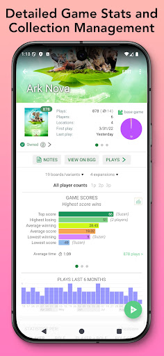 Board Game Stats Screenshot 19