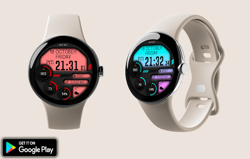 Digital Iwasa Watch Face Screenshot 7