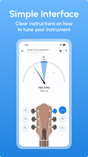 Guitar Tuner - LikeTones Screenshot 4