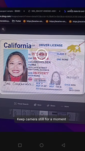 ID Card, Passport, Driver Lice Screenshot 2