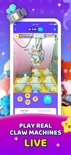 Claw Eden - Real Claw Machine Screenshot 3
