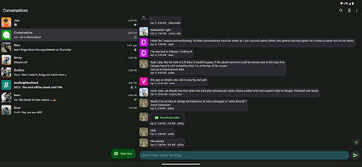 Conversations (Jabber / XMPP) Screenshot 12