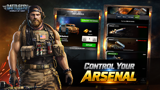 BattleCry: World War Game RPG Screenshot 6