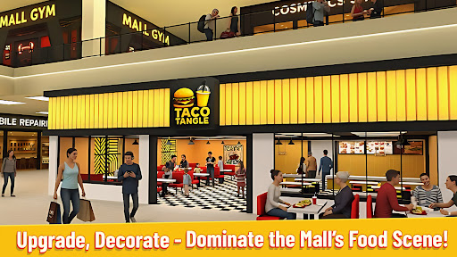 Mall & Fast Food Simulator 3D Screenshot 2