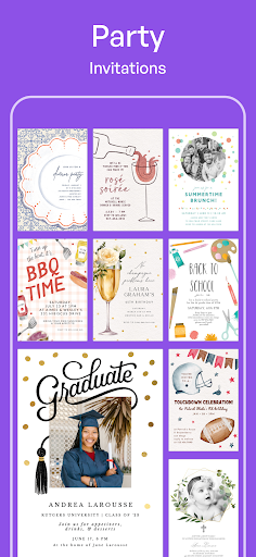 Invitation Maker: Cards & RSVP Screenshot 4