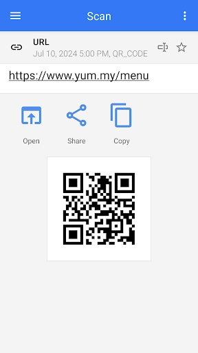 QR & Barcode Scanner Screenshot 5