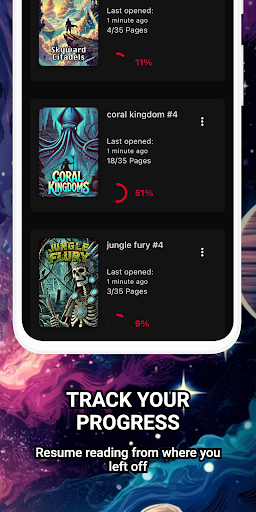 Comic Reader CBR, CBZ & PDF Screenshot 7