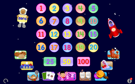 Starfall Numbers Screenshot 2