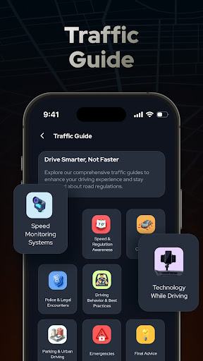 Radar, GPS & Speedometer Screenshot 2