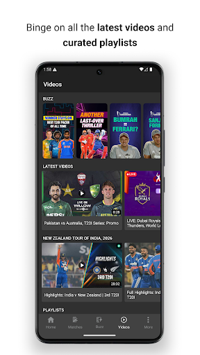 Willow - Watch Live Cricket Screenshot 1