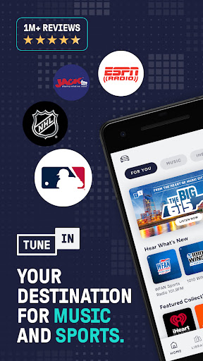 TuneIn Radio Pro - Live Radio Screenshot 1