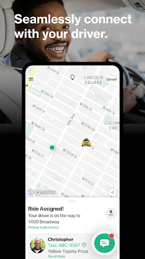 Curb - Request & Pay for Taxis Screenshot 1
