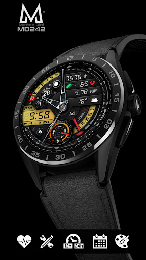 MD242 Hybrid watch face Screenshot 7