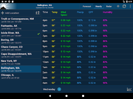 NOAA Weather Unofficial (Pro) Screenshot 12
