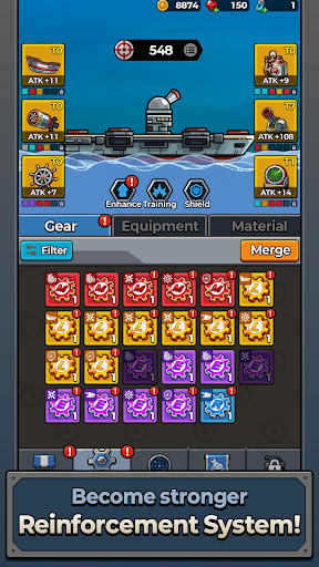 WarShip Go: Monster Wave Screenshot 3