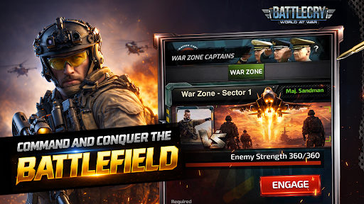 BattleCry: World War Game RPG Screenshot 7