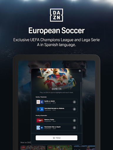 DAZN - Watch Live Sports Screenshot 11