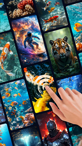 Ripple & 3D Live Wallpaper Screenshot 8