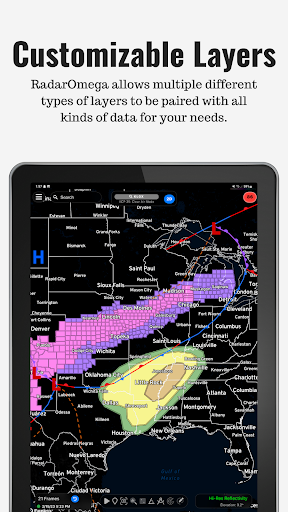 RadarOmega: Doppler Radar App Screenshot 21