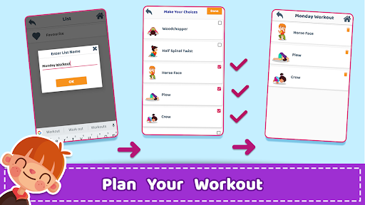Yoga for Kids & Family fitness Screenshot 7