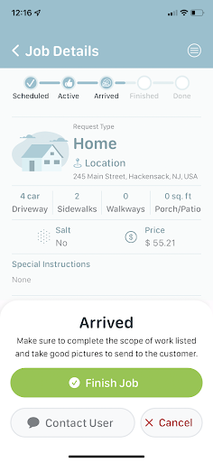 Shovler: Snow Removal OnDemand Screenshot 4