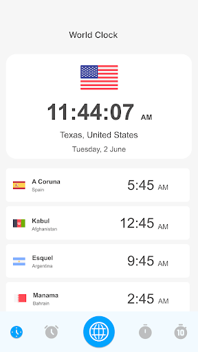 World Clock – World time clock Screenshot 13