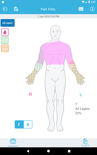 Pain Tracker & Diary Screenshot 2