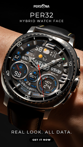 PER32 Ultra Hybrid Watch Face Screenshot 9