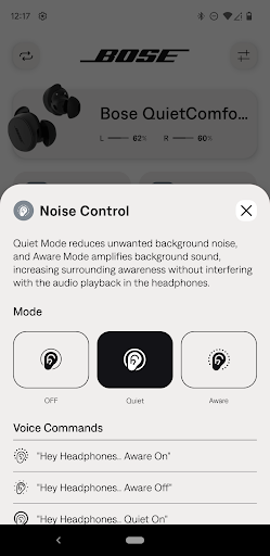 Bose QC Earbuds Screenshot 12