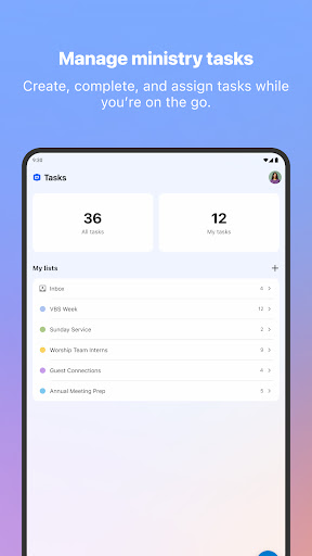 Planning Center Screenshot 9