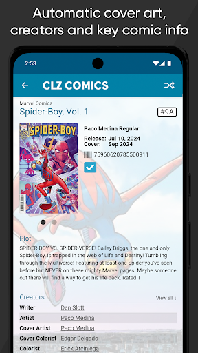 CLZ Comics comic book database Screenshot 8