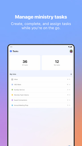 Planning Center Screenshot 4