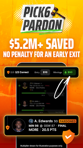 Pick6 DraftKings Sports Picks Screenshot 5