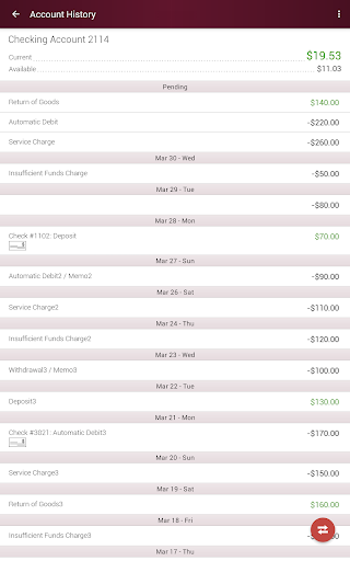 Mechanics Bank Mobile Banking Screenshot 4