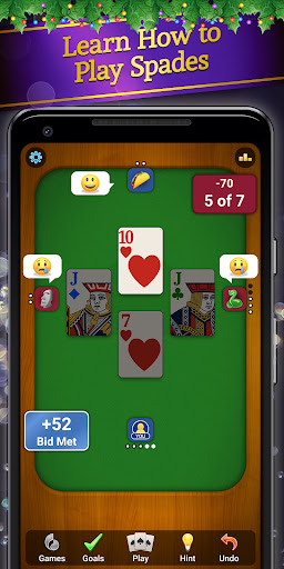 Spades: Classic Card Games Screenshot 4